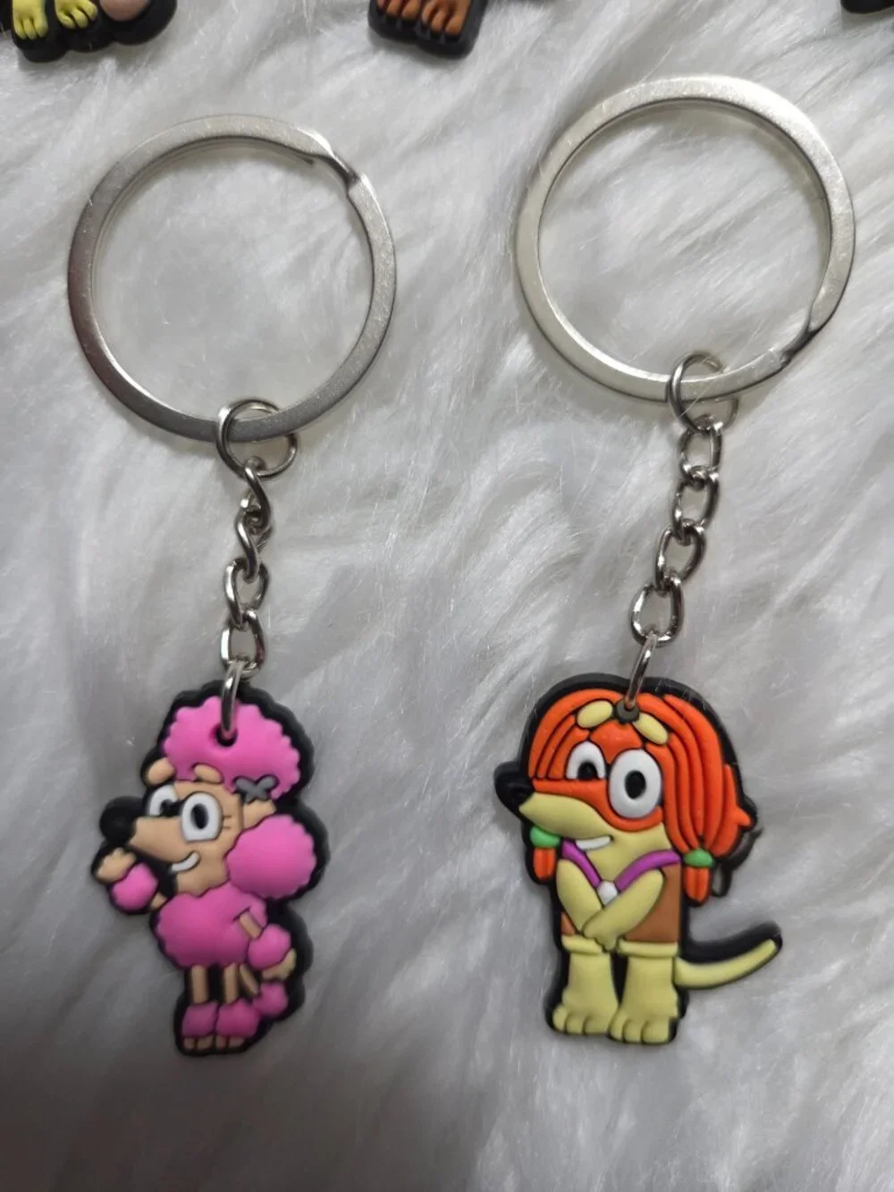 Set of 12 Bluey Keychains